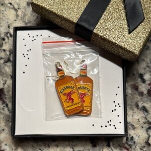 New Fireball Cinnamon Whisky Earrings